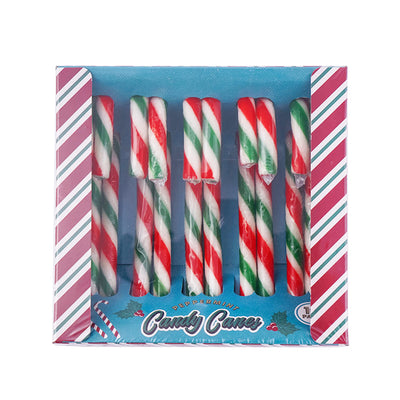 Peppermint Flavour Red Candy Canes 10x12g