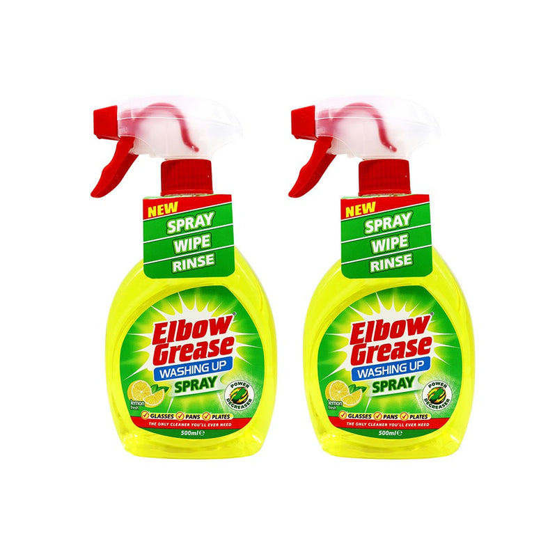 Elbow Grease Lemon Washing Up Spray 500ML