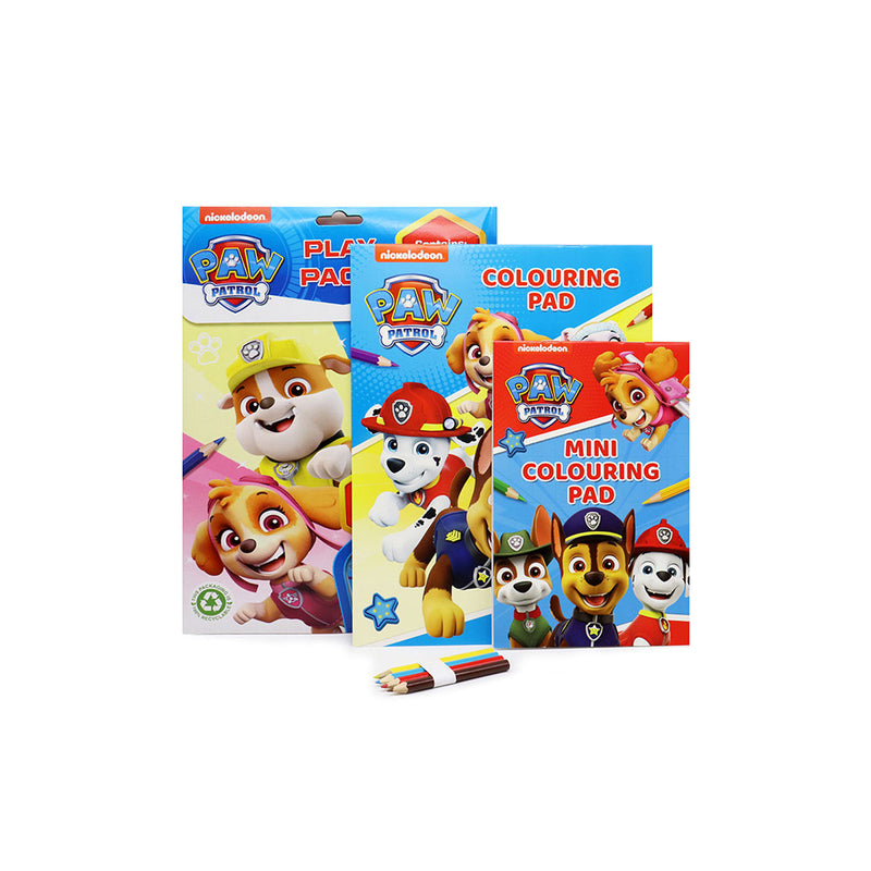 Paw Patrol Play Pack Colouring Pad