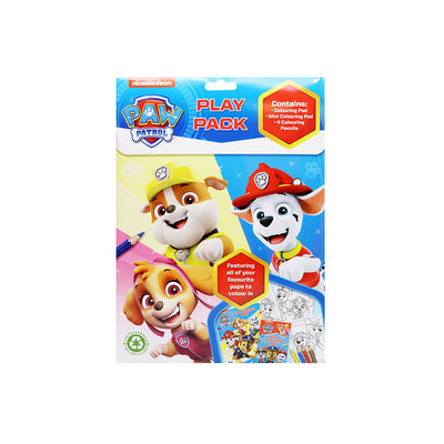 Paw Patrol Play Pack Colouring Pad