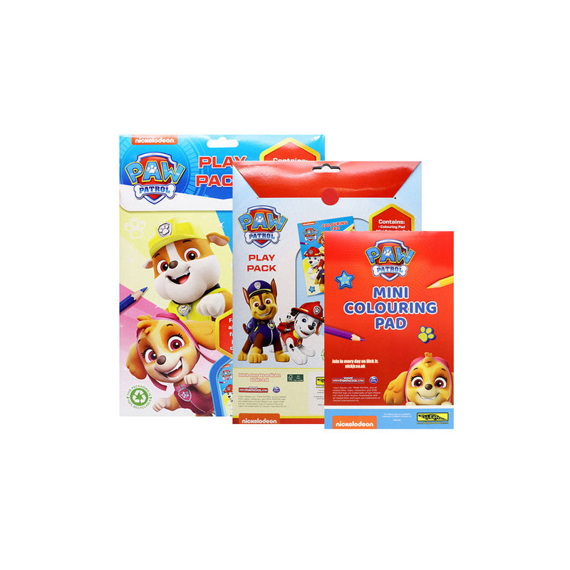 Paw Patrol Play Pack Colouring Pad