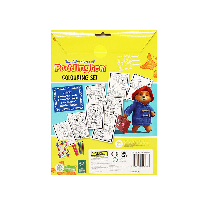 Paddington Bear Colouring Set