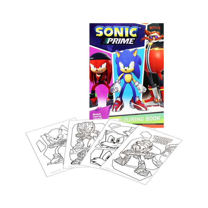 Sonic Prime Colouring Book