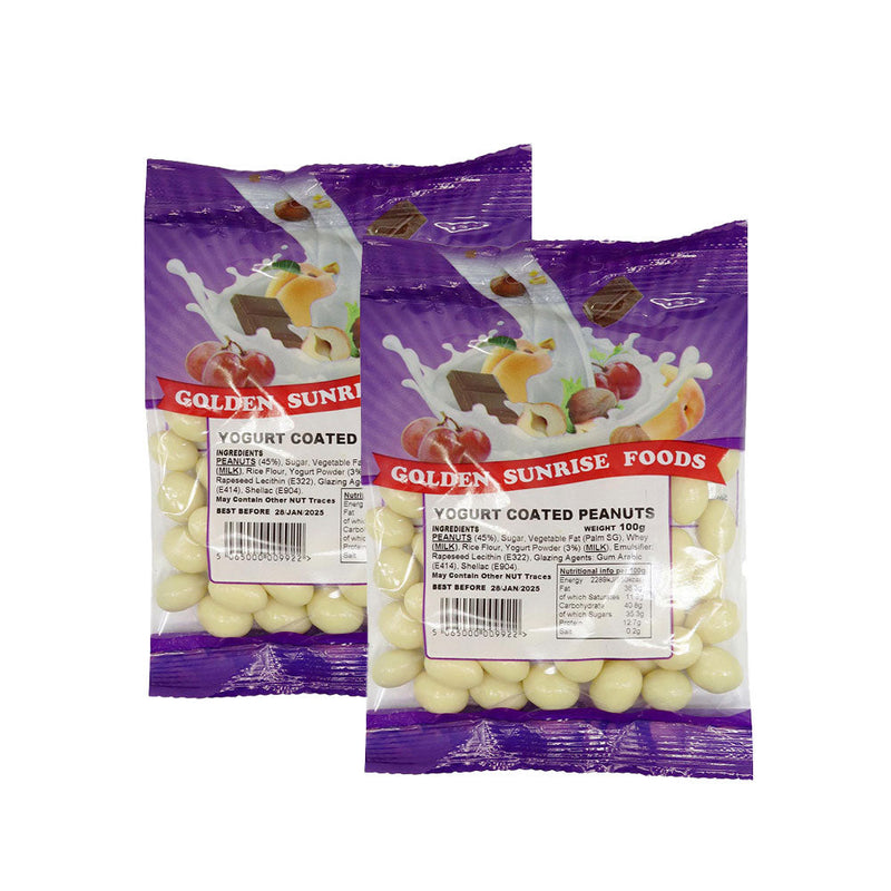 Golden Sunrise Foods Yogurt Coated Peanuts 100g