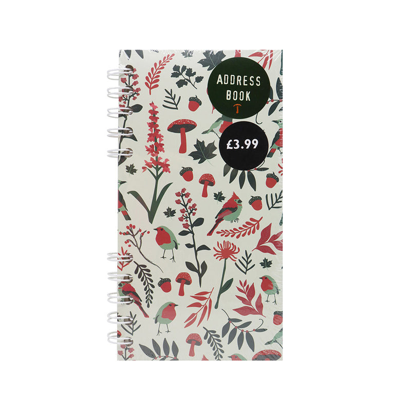 Woodland Walk Hardcover Address Book