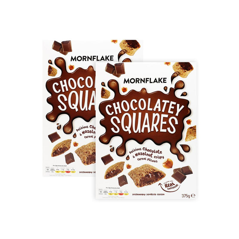 Mornflake Chocolatey Squares Cereal 375g