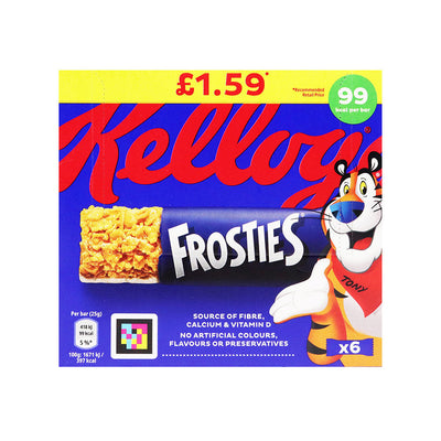 Kellogg's Frosties Cereal Bars 6PK