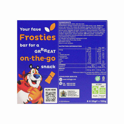 Kellogg's Frosties Cereal Bars 6PK