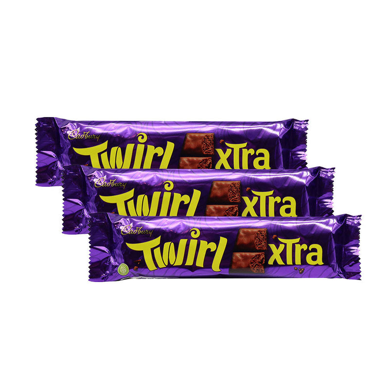 Cadbury Twirl Xtra Duo Chocolate Bar 54g