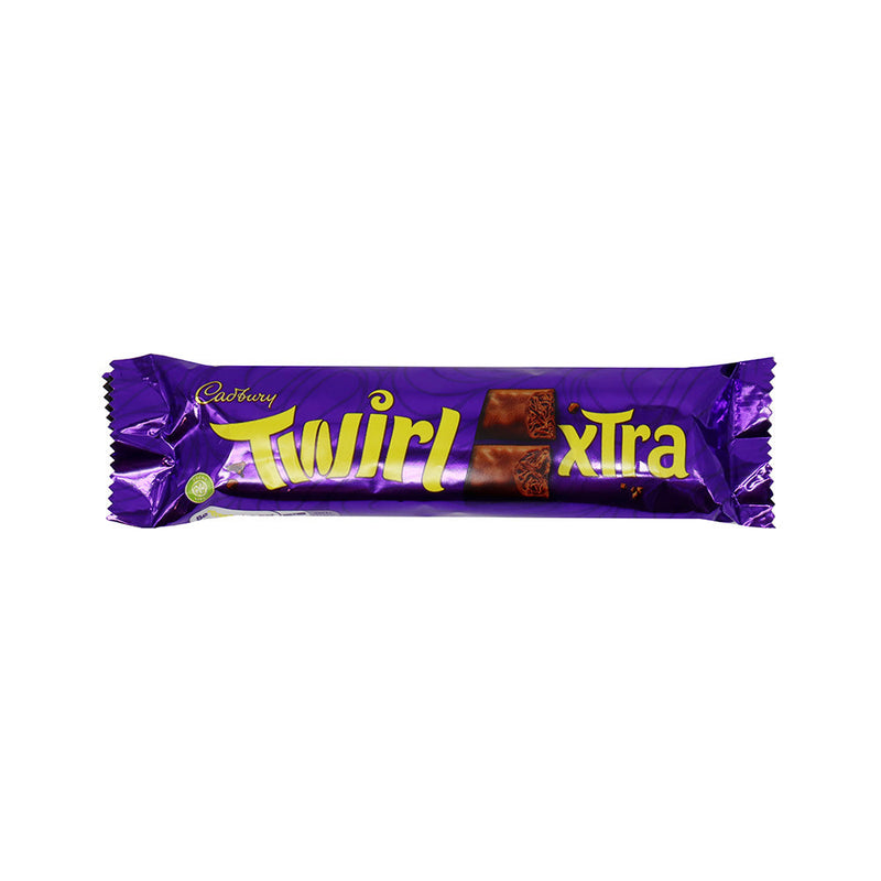 Cadbury Twirl Xtra Duo Chocolate Bar 54g