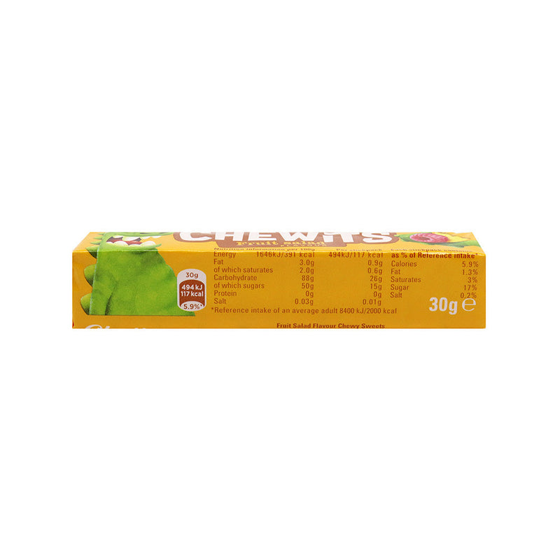 Chewits Fruit Salad Flavour Sticks 30g