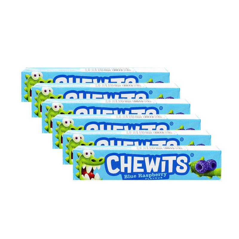 Chewits Blue Raspberry Flavour Sticks 30g