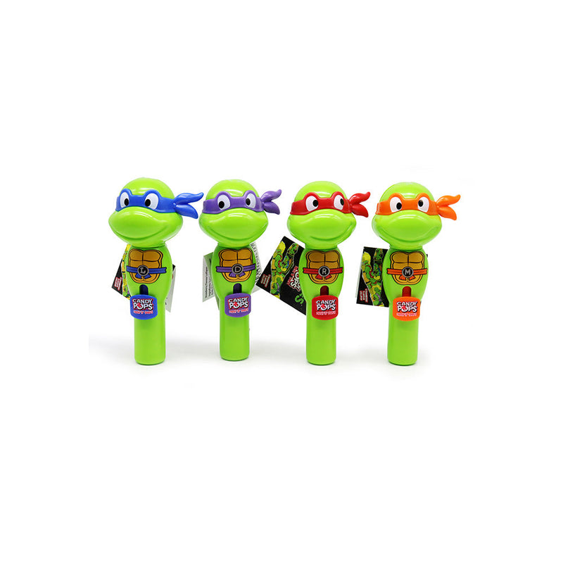 Turtles Candy Pop Strawberry Lollipop 8g