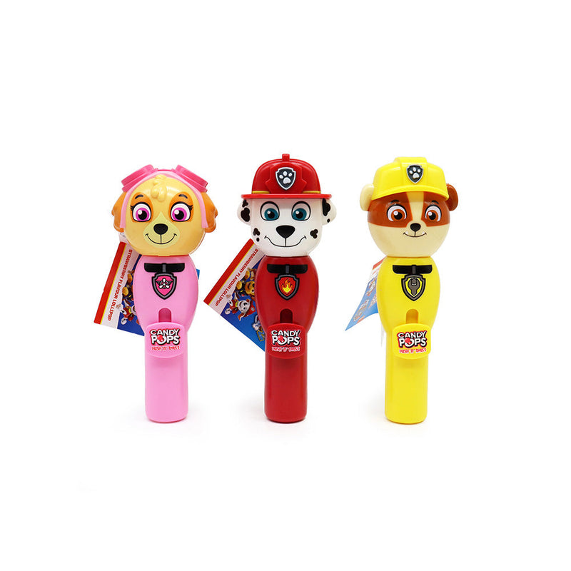 Paw Patrol Candy Pop Strawberry Lollipop 8g