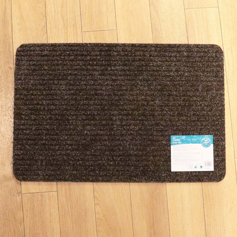 JVL Delta Ribbed Indoor Mat 40x60CM