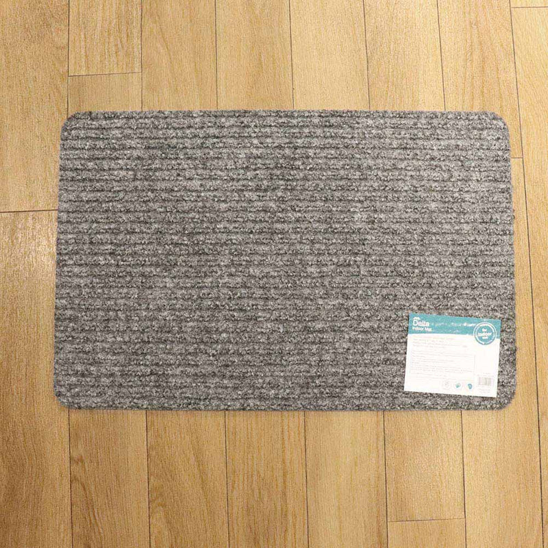 JVL Delta Ribbed Indoor Mat 40x60CM