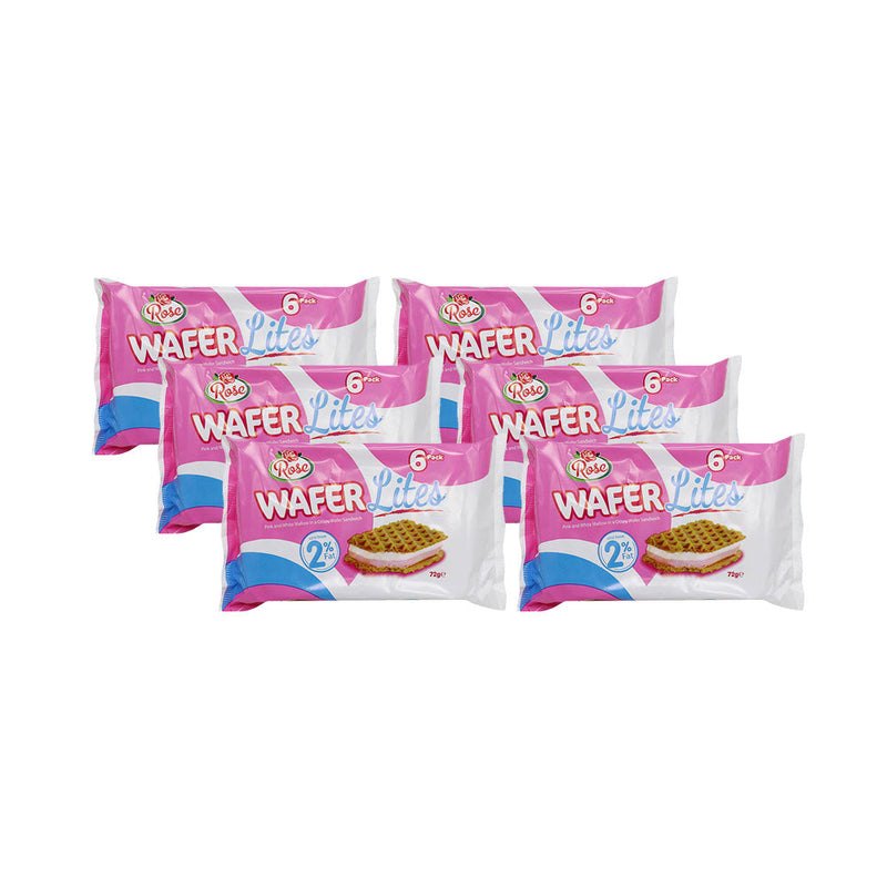 Rose Wafer Lites Sandwich 72g