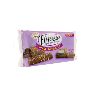 Elevensies Mallow Slices Chocolate & Candy Sprinkle 100g