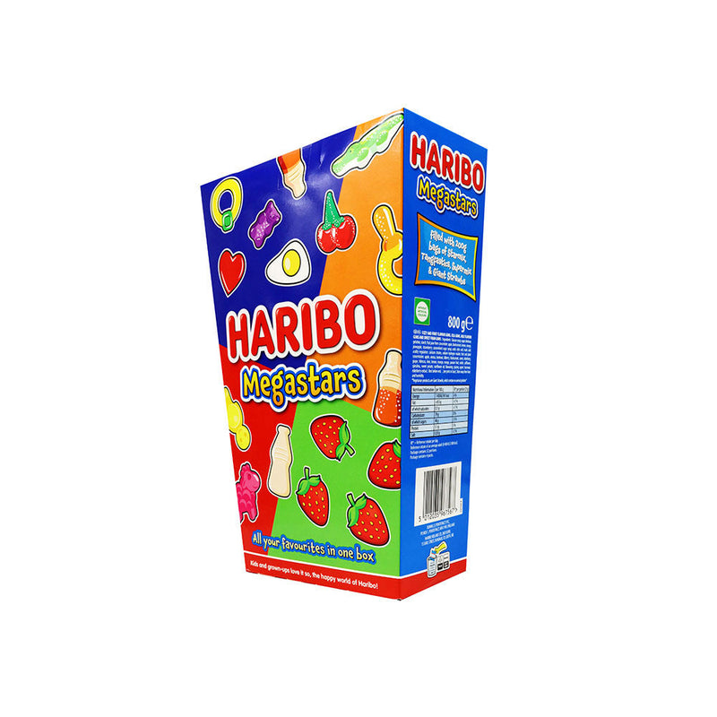 Haribo Megastars Sweets Gift Box 800g