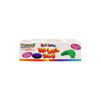 Rainbow Wriggle Slug Puzzle Toy 4 Colours