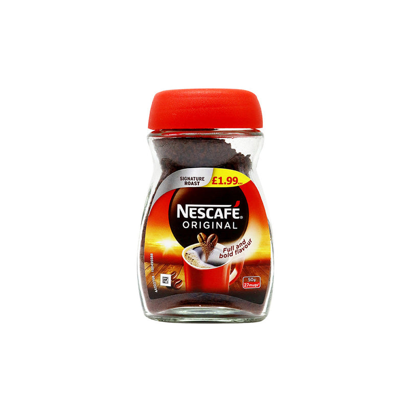 Nescafe Original Instant Black Coffee 50g