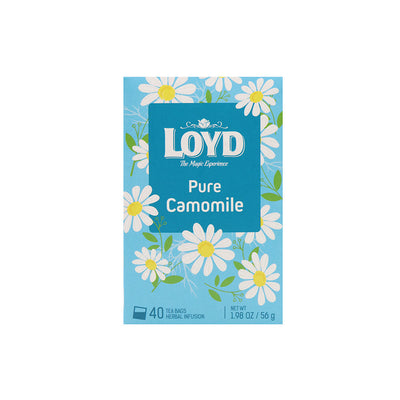 Loyd Pure Camomile Herbal Tea Bag 40S x 4PK