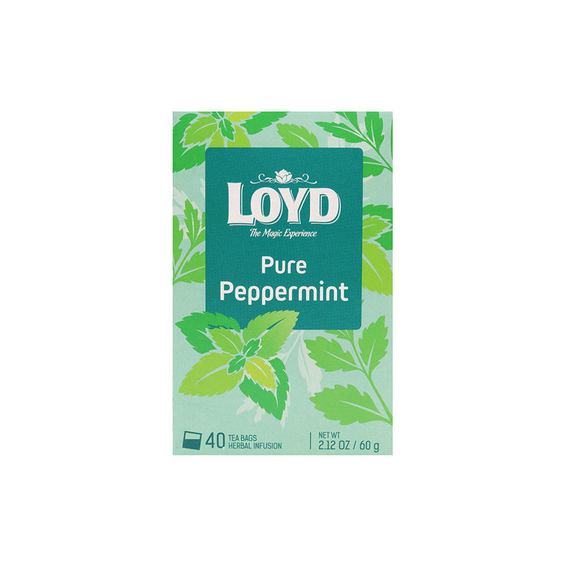 Loyd Pure Peppermint Herbal Tea Bag 40S x 4PK