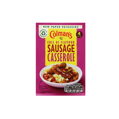 Colman's Sausage Casserole Recipe Mix 39g x 4PK