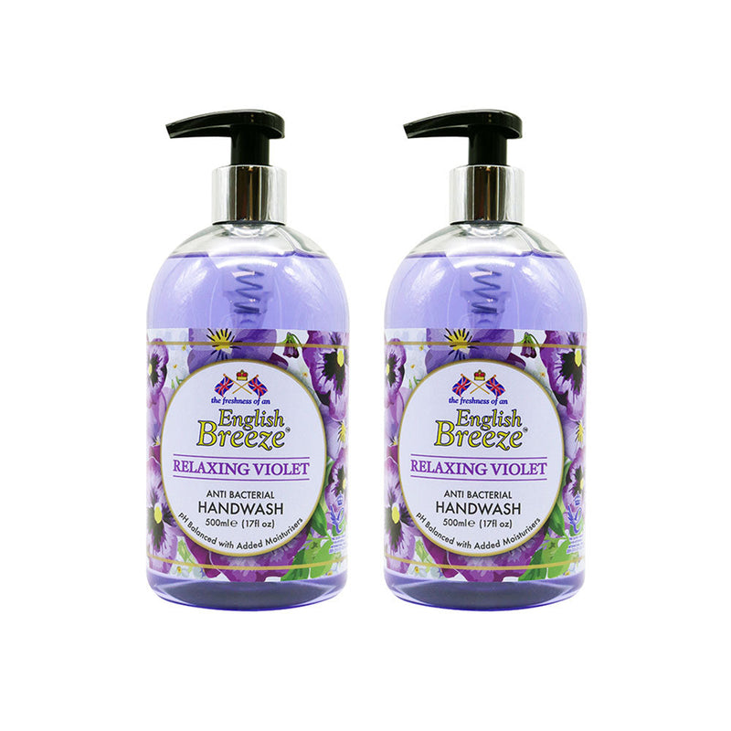 English Breeze Hand Wash Relaxing Violet 500ML