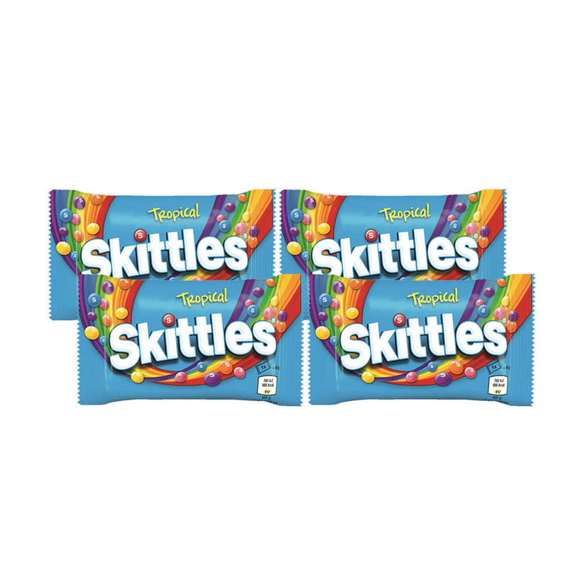 Skittles Tropical Vegan Chewy Sweets 45g