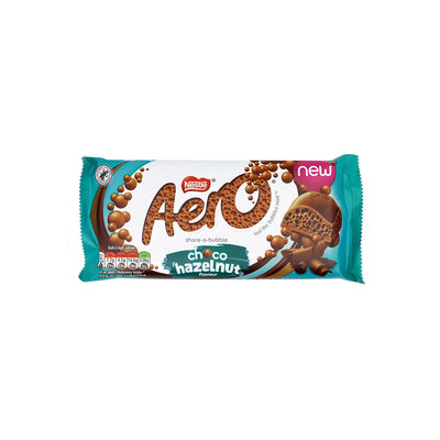 Aero Hazelnut Chocolate Sharing Bar 90g