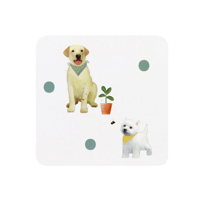 Dogdays Coasters 4PK 9.5cmx9.5cm