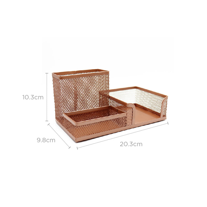 Rose Gold Metal Holder 10.3cm x 20.3cm