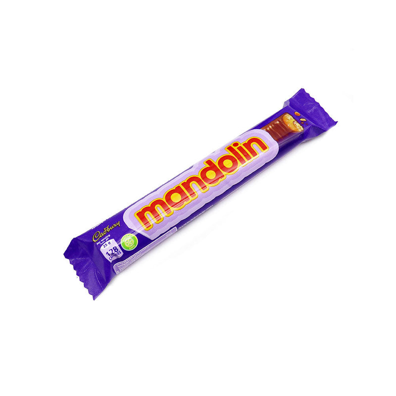 Cadbury Mandolin Caramel Chocolate Biscuit Bar 25g