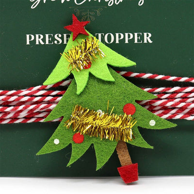 Present Wrap Topper Christmas Character