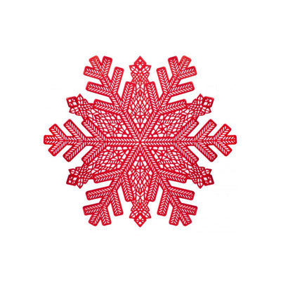 Harvey & Mason Red Snowflake Placemats 2Pack