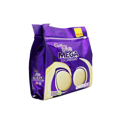 Cadbury White Mega Buttons Chocolate 192g