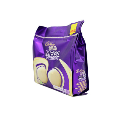 Cadbury White Mega Buttons Chocolate 192g