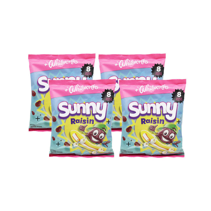 Whitworths Sunny Raisins Jumbo 8x14g x 4PK