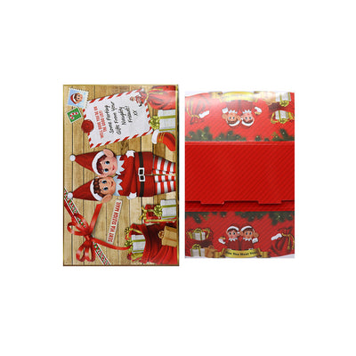 Elf Christmas Eve Box 17x26.5x8.5CM