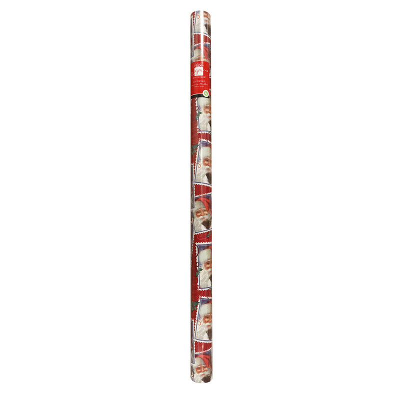 Christmas Gift Bag & Wrapping Paper,Ribbon Set Vibrant Festive