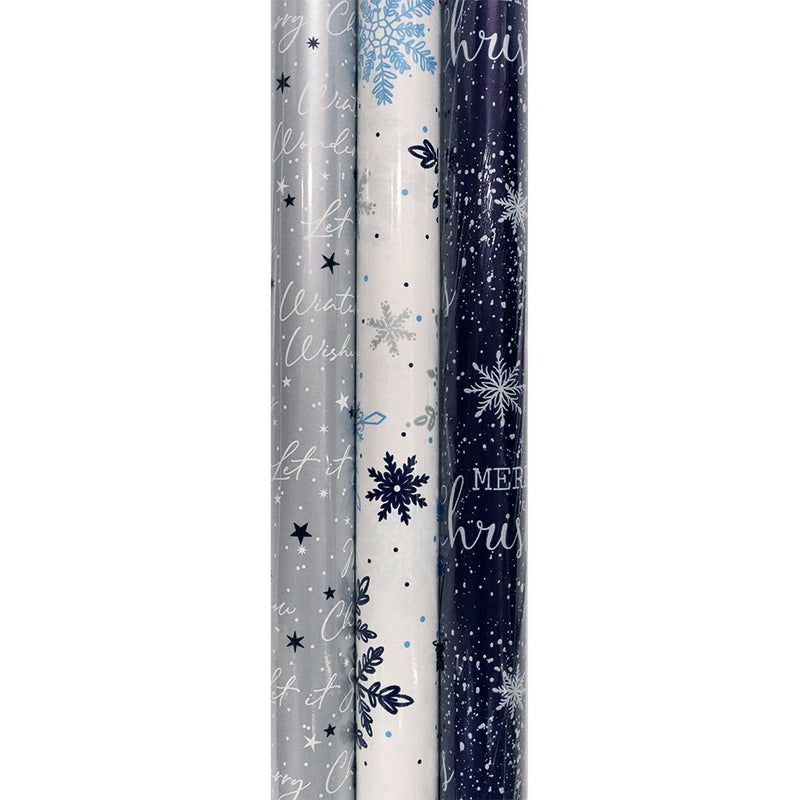 Midnight Blue Gift Wrapping Paper 4M