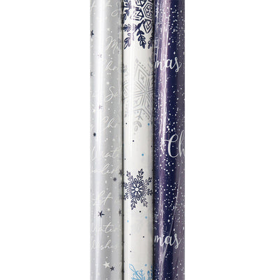 Midnight Blue Gift Wrapping Paper 4M