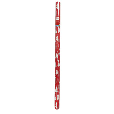 Christmas Red And White Gift Wrapping Paper 4M