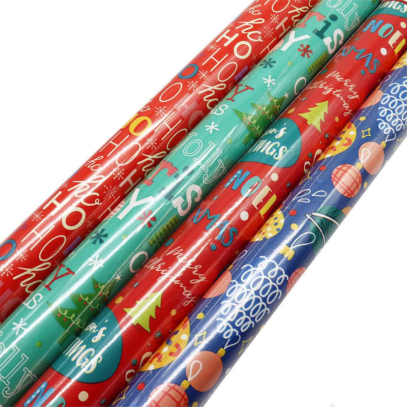 Christmas Contemporary Wrapping Paper 4M