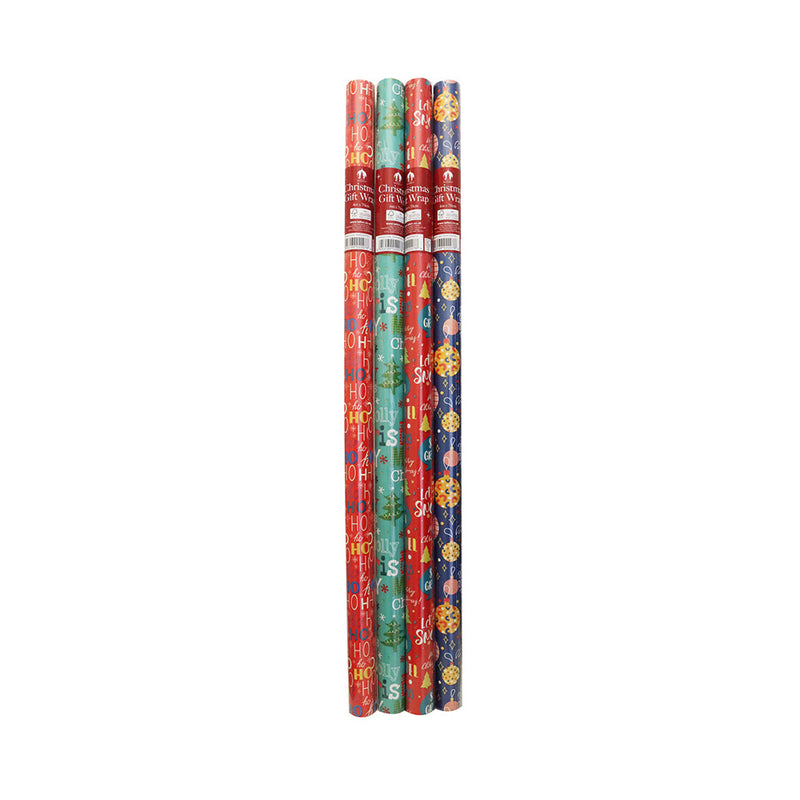 Christmas Contemporary Wrapping Paper 4M