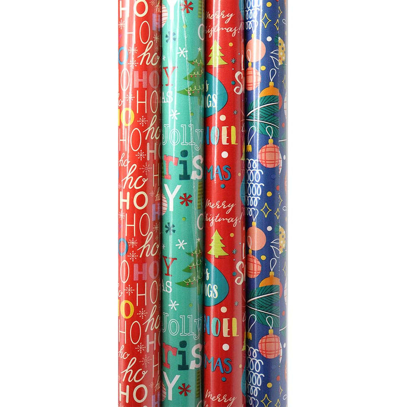 Christmas Contemporary Wrapping Paper 4M