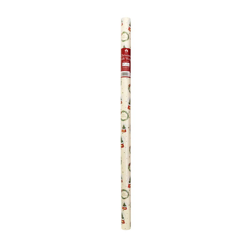 Traditional Christmas Gift Wrapping Paper 4M