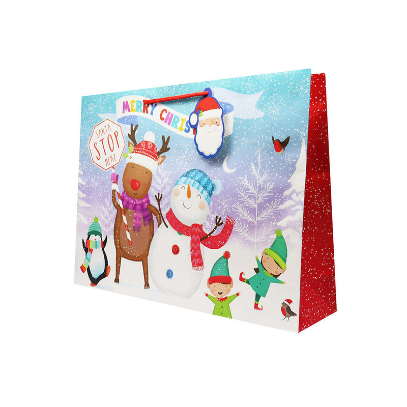 Landscape Kids Christmas Gift Bag Extra Large