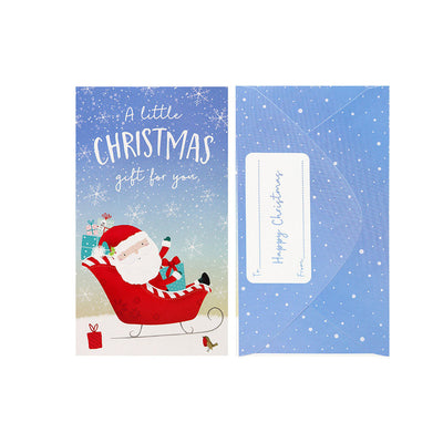 Christmas Single Envelope Money Wallets x 4Pack